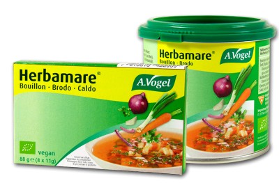 A. Vogel herbamare caldo de legumes, 8 cubos.