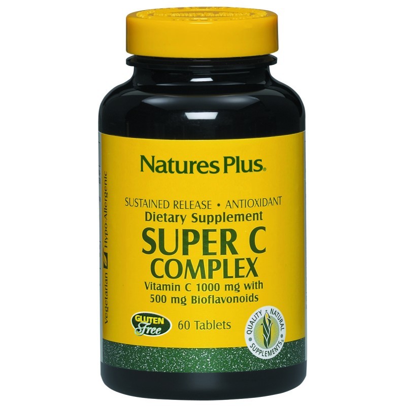 Complexo Natures Plus Super C, 60 Comp.