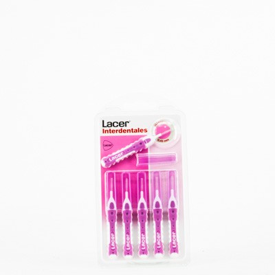 Lacer Ultrafine escova interdental reta, 6Pcs.