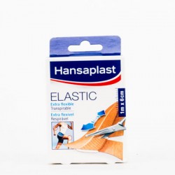 Hansaplast Elastic Apósito Adhesivo, 1mx6cm.