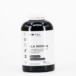 Hivital CLA Ac Linoleic 3000 mg, 180 cápsulas gelatinosas.
