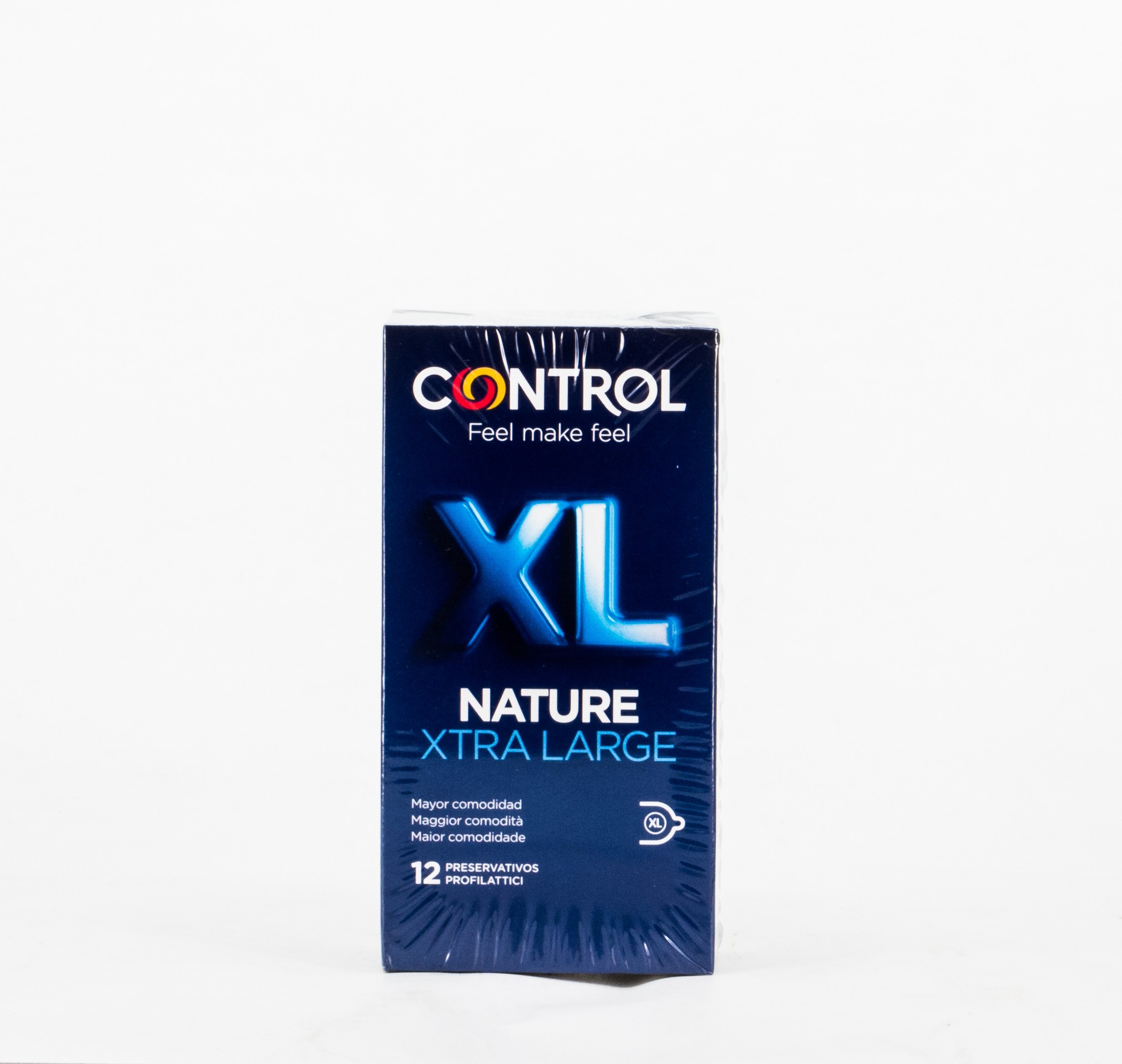 Control Nature XL Xtra grande, 12 uds.