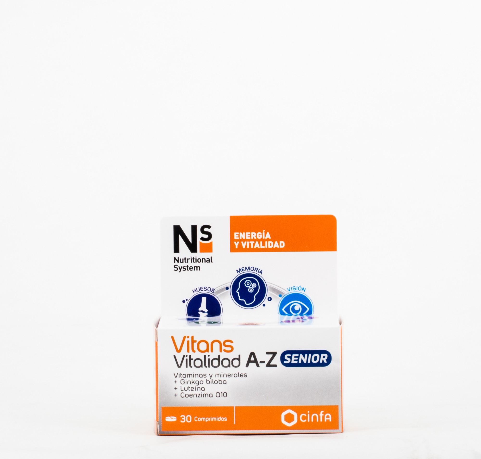 NS Vitans Vitality A-Z Sênior, 30 Comp.