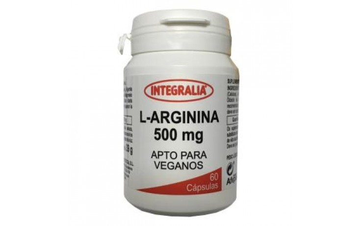 Integralia L-Arginina 500 mg 60 nenhum