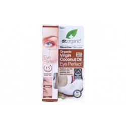 Dr Óleo de Coco Orgânico Contorno dos Olhos, 15ml.