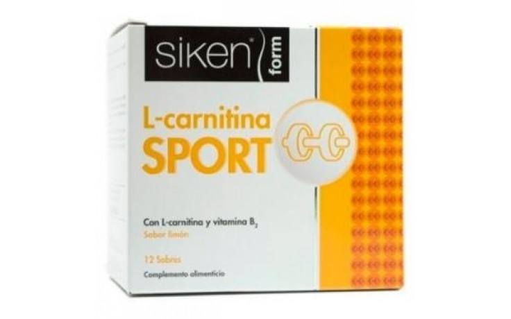 Siken forma L-carnitina esporte limon, 12 sóbrio.