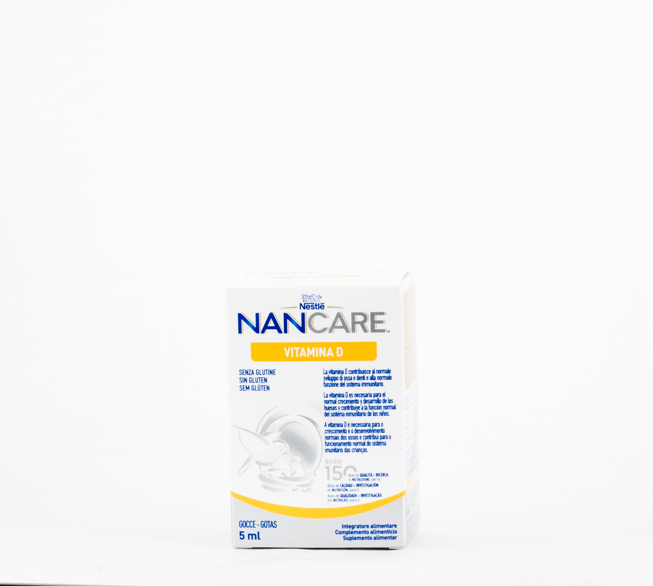 NAN Care Vitamina D Gotas, 5ml.