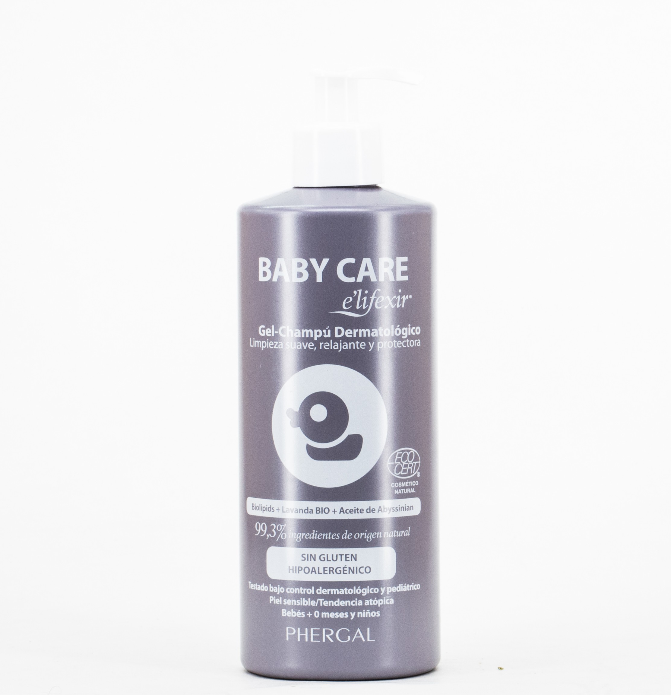 Elifexir Eco Baby Care Gel-Champu 500 ml.