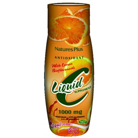 Natures Plus Vitamina C Liquilicious 236 ml.