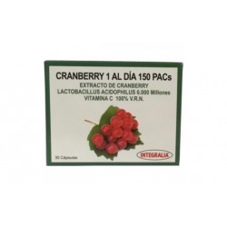 Integralia Cranberry uma vez ao dia 150 PACs 30 cápsulas