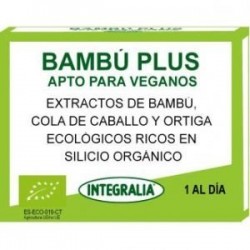 Integralia Bamboo Plus Eco (30 colheres de sopa) adequado para veganos