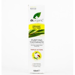 Dr Creme Dental Orgânico Tea Tree, 100ml.