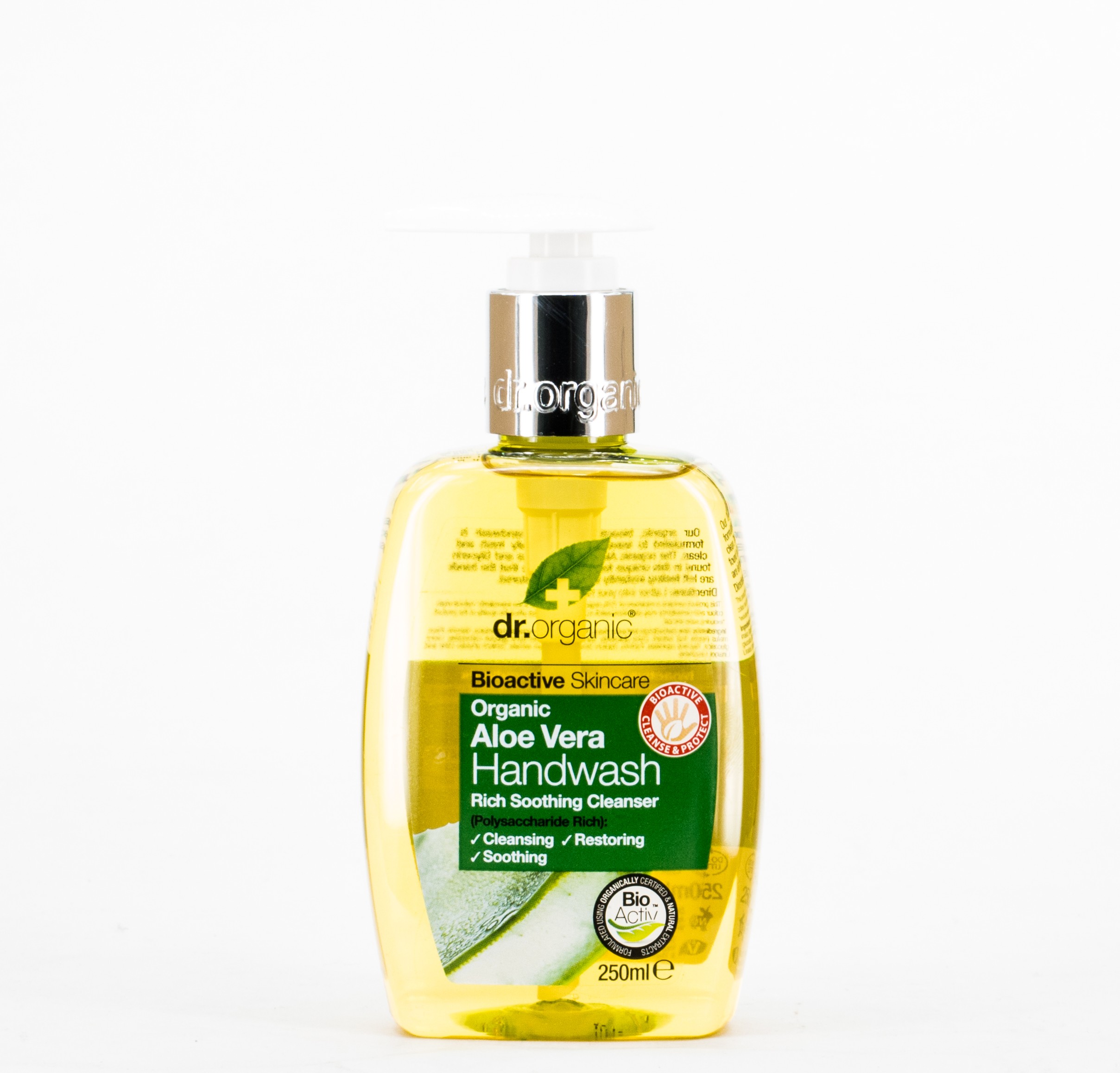 Sabonete Dr Aloe Vera Orgânico, 250ml.