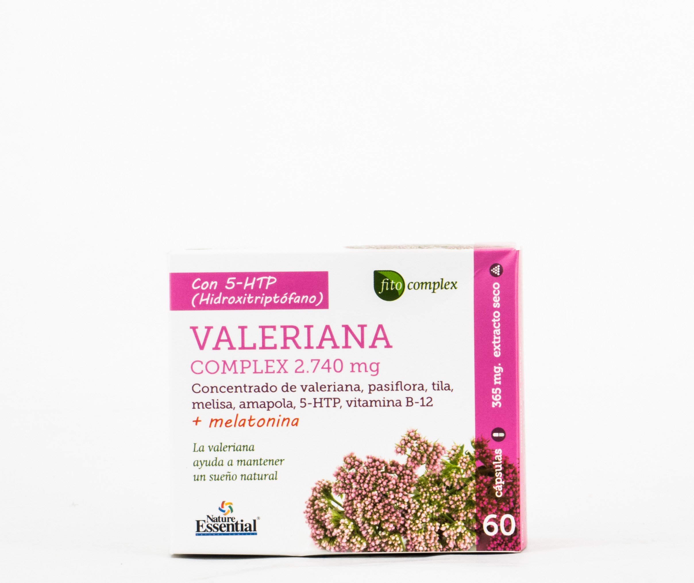 Nature Essential Valeriana Complex 2.740mg, 60 cápsulas