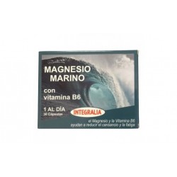 Integralia Magnésio Marinho com Vitamina B6 30 Cápsulas