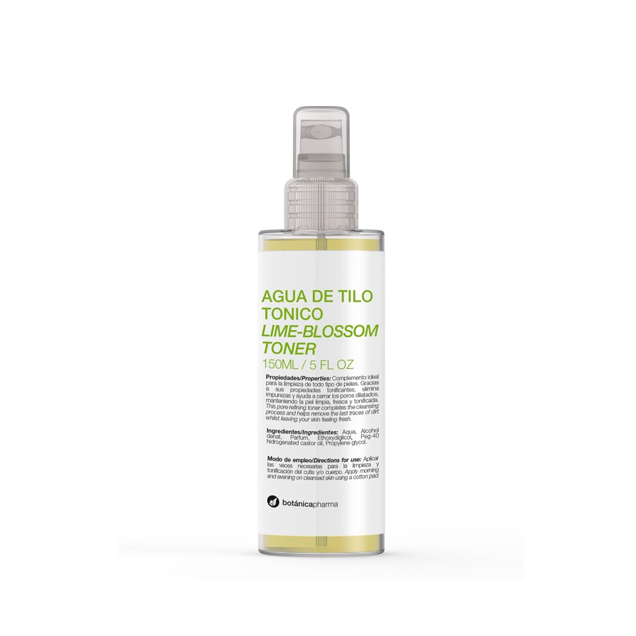 BotánicaPharma Basswood Spray de Água, 150 ml.