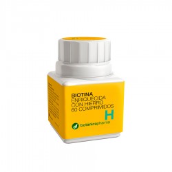 BotánicaPharma Biotina 400 mg, 60 comprimidos.