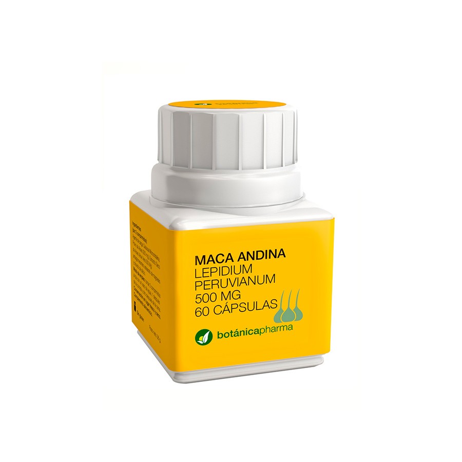 BotanicaPharma Maca 500mg, 60 cápsulas.