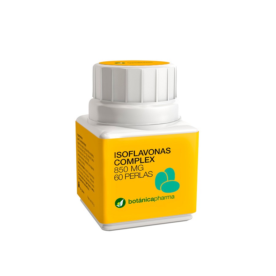 BotanicaPharma Complexo de Isoflavonas 850mg, 60 perlas.