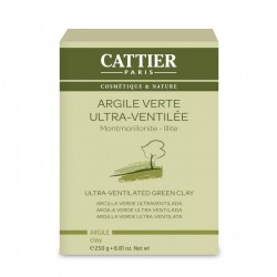 Argila Ultra-Ventilada Verde Cattier, 250 g.