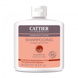 Shampoo Cattier Cabelo Oleoso (Vinagre-Alecrim), 250ml.
