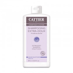 Cattier Shampoo Extra Suave, 1L.