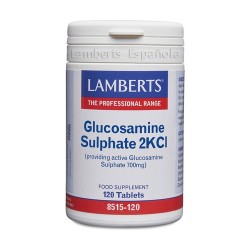 LAMBERTS Sulfato de Glucosamina 2KCl 700 mg, 120 comprimidos
