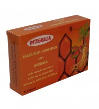 Integralia Geleia Real + Ginseng + Acerola, 45 cápsulas.