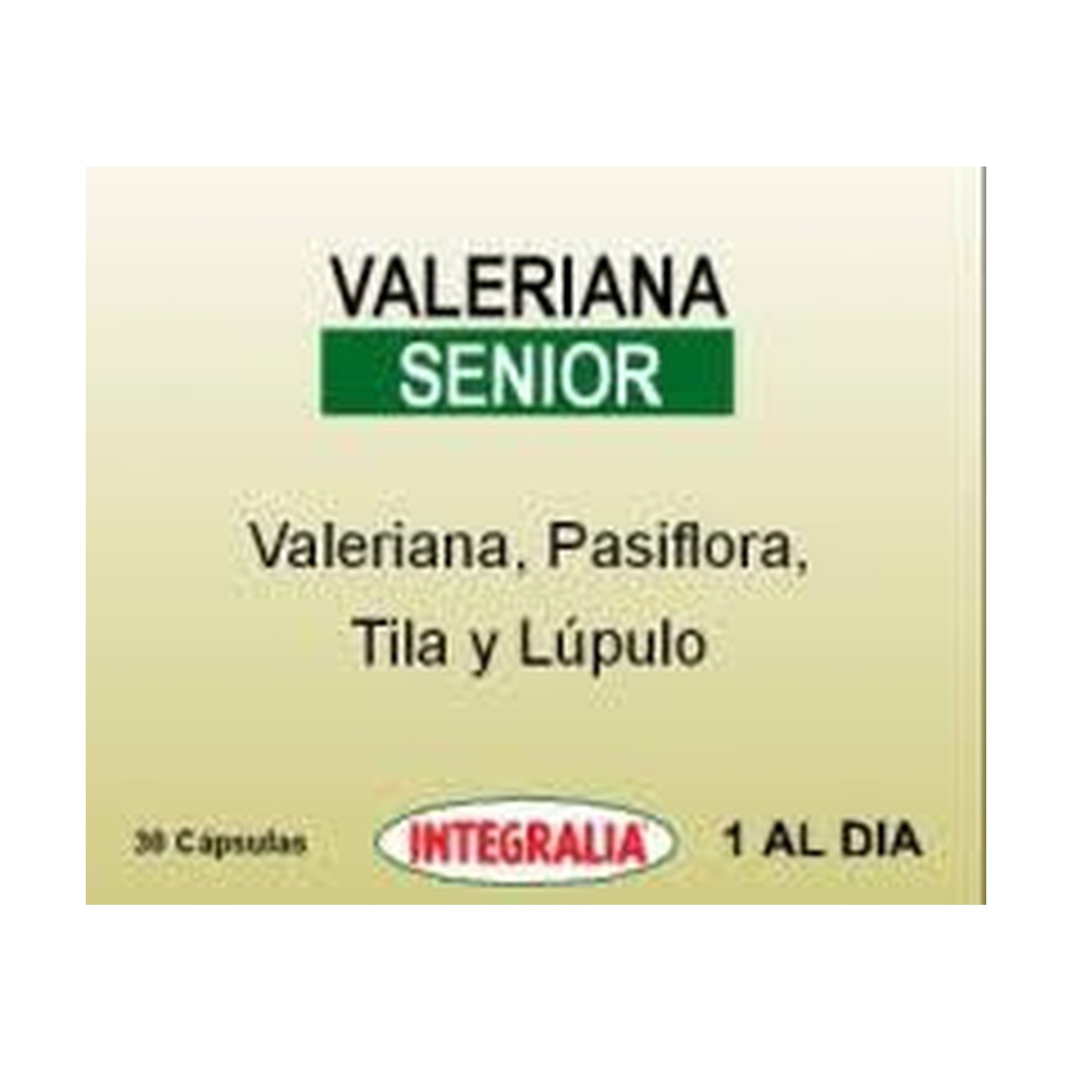 Integralia Valeriana Senior 30 cápsulas