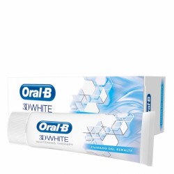 Oral-B 3D Esmalte Terapia Branca, 75ml.
