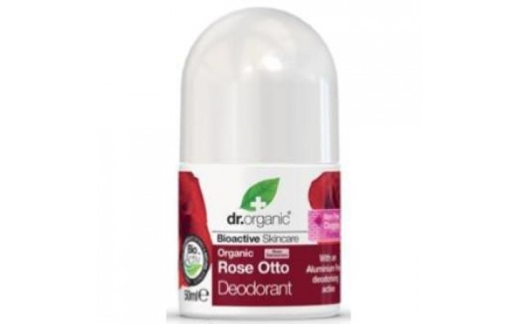 Dr Desodorante Orgânico Rosa Otto, 50ml.