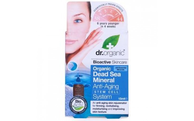 Dr. Sist Orgânico. Anti-envelhecimento Células-tronco minerais do Mar Morto, 30ml.