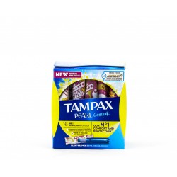 Tampax Compak Pearl Regular, 18 Uds.
