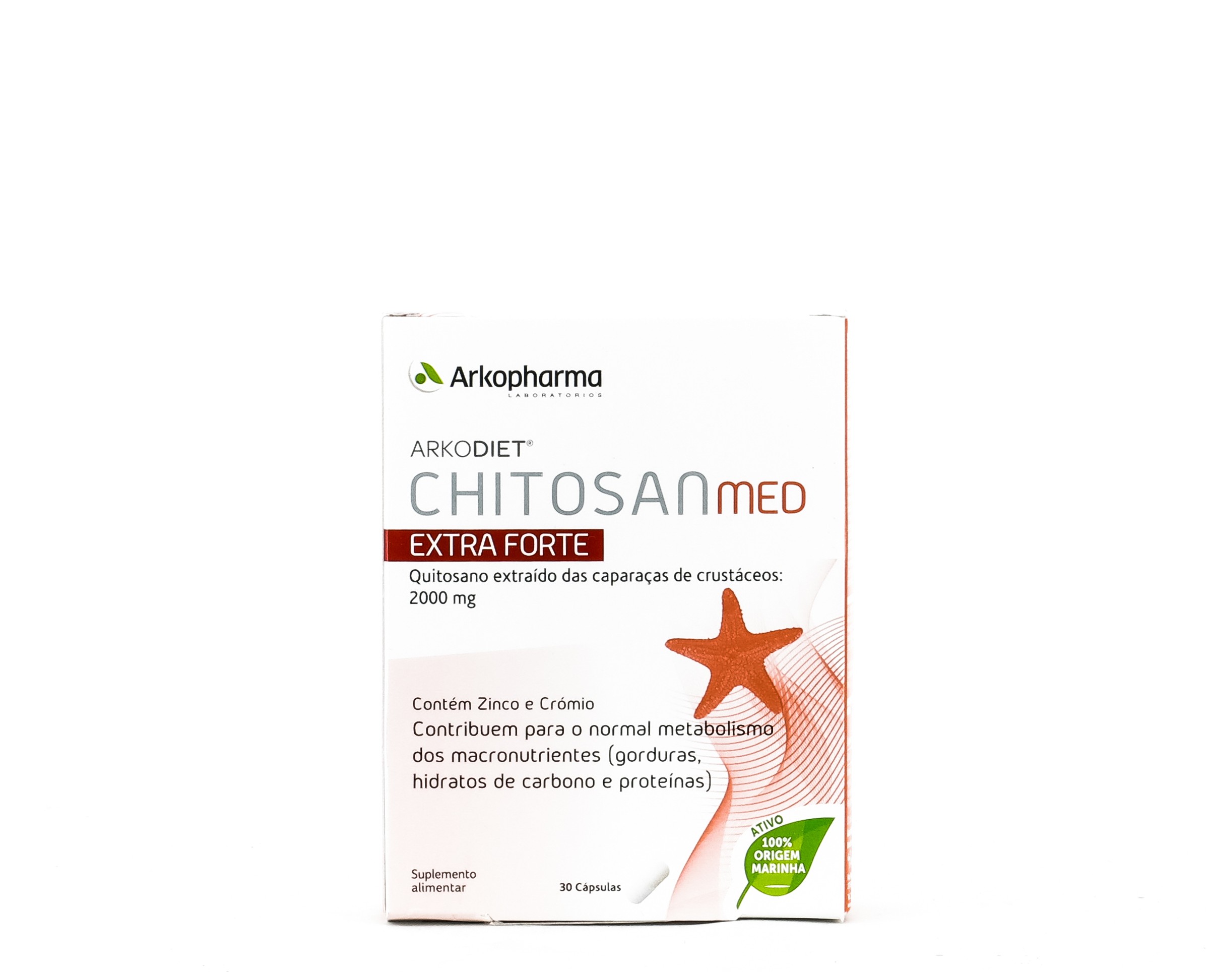 Arkodiet Chitosan Extra Forte 500mg 30 Cápsulas