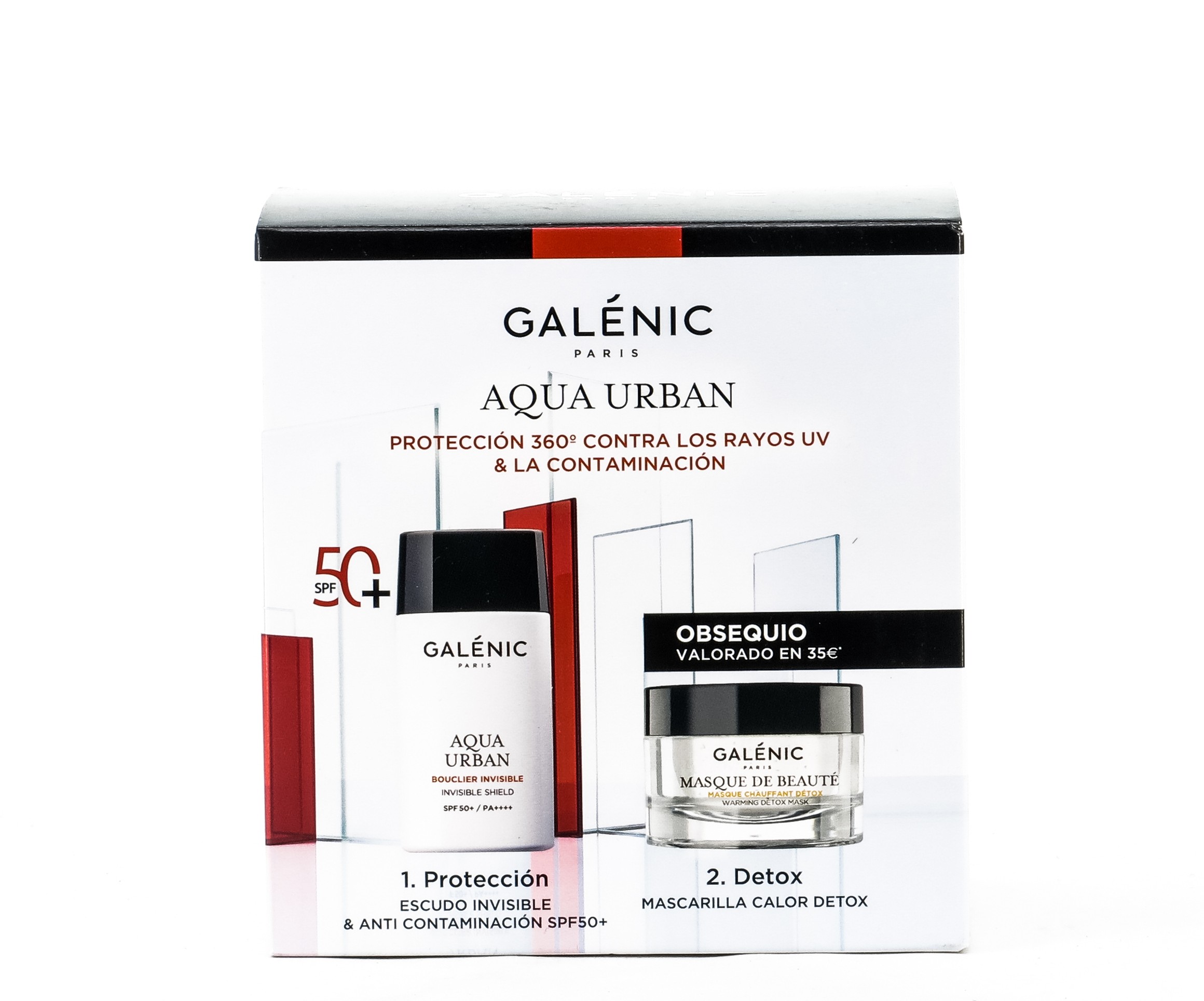 Galenic Aqua Urban Invisible Shield FPS50+, 40ml * PRESENTE.