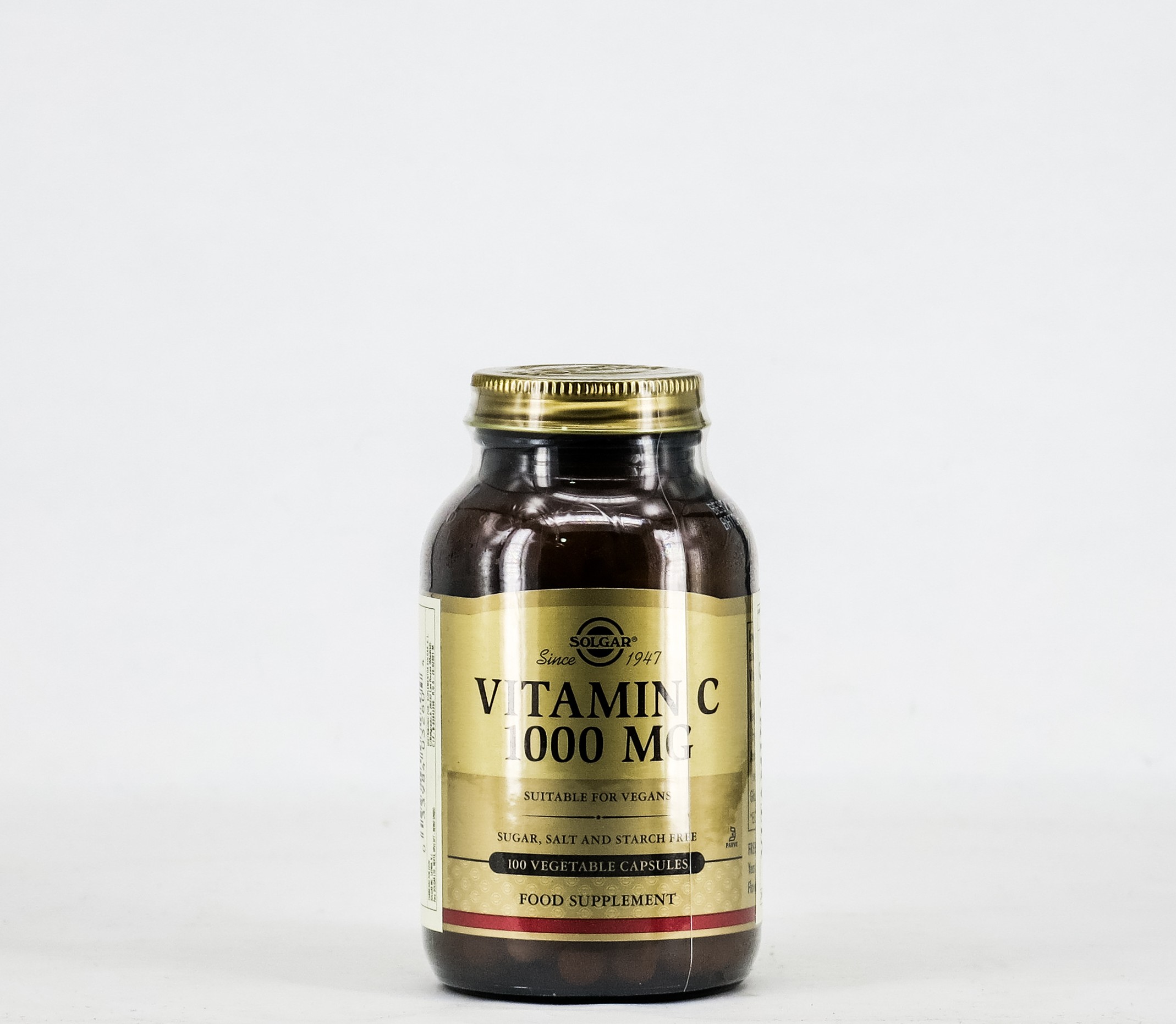 Solgar Vitamina C 1000 mg, 100 V Cápsulas.