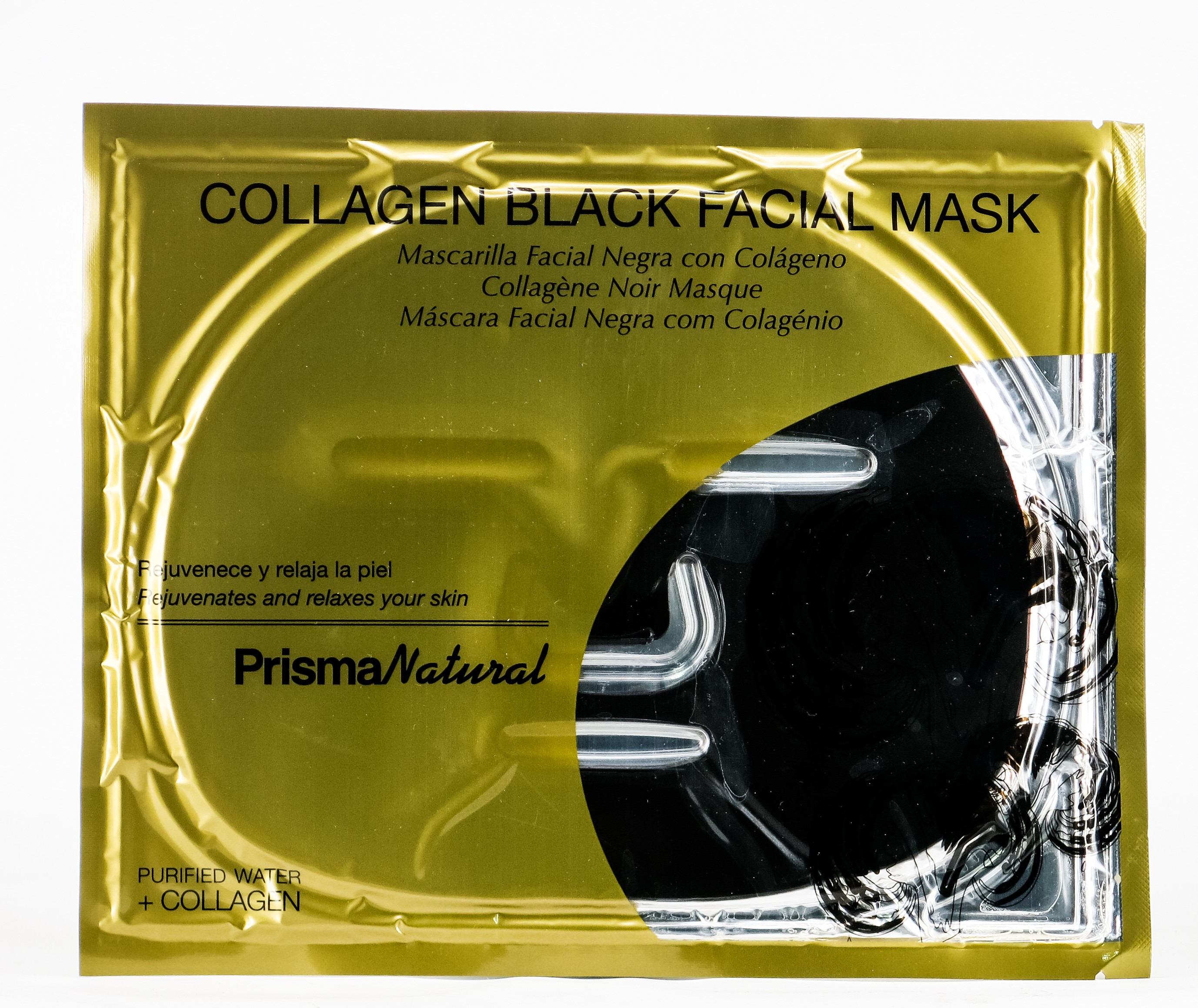 Prisma Máscara Facial Natural Colágeno Ouro. Amolece, reafirma e ilumina