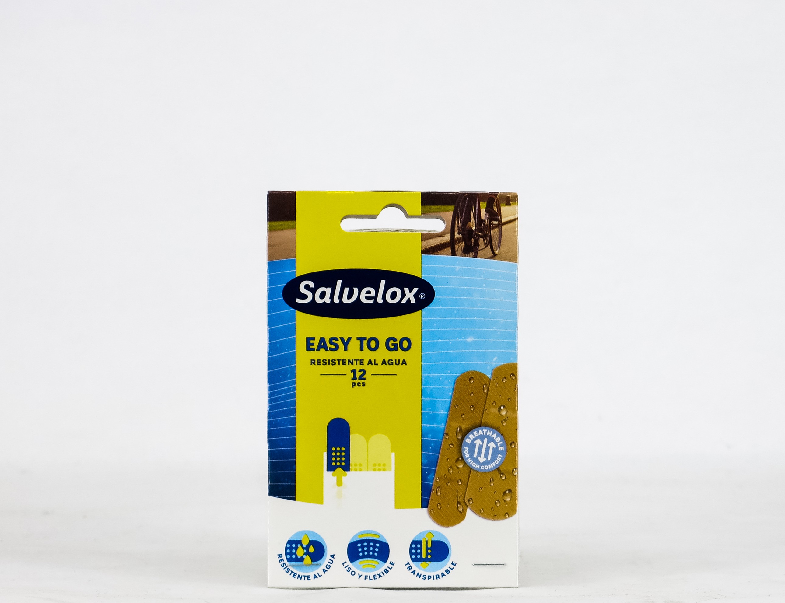 Salvelox Easy To Go curativo adesivo resistente, 12 pcs.