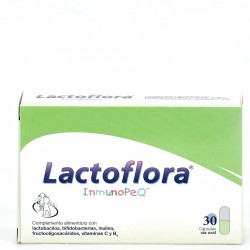 Lactoflora Inmunopeq, 30 cápsulas.