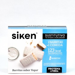 Siken Form Barra de Reposição de Iogurte, 8x44g.