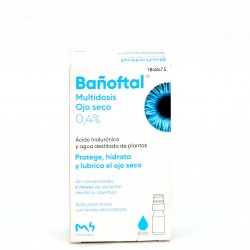 Bañoftal Multidose Olho Seco 0,4%, 10 ml.