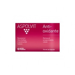 Antioxidante Aspolvit, 30 cápsulas