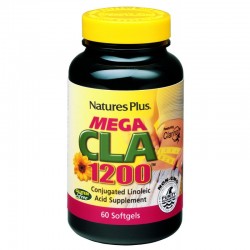 Natures Plus Mega CLA 1200 mg. 60 pérolas.