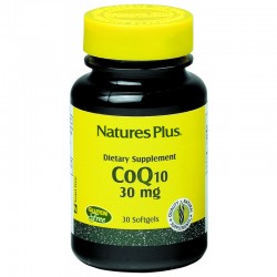 Natures Plus COQ10 30 mg, 30 pérolas.