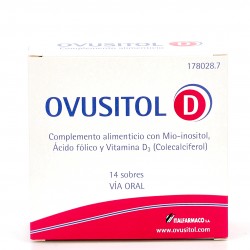 Ovusitol-D. 14 envelopes