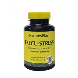 Natures Plus Execu-Stress, 60 comprimidos.