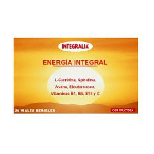 Integralia Energía Integral, 20 frascos.