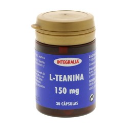 Integralia L-Teanina 150 mg, 50 cápsulas.