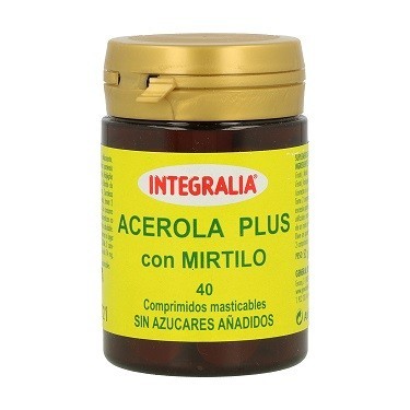 Integralia Acerola Plus com Mirtilo, 40 Comp.