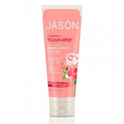 Jason Rose Water Hand & Loção Corporal, 227 g.